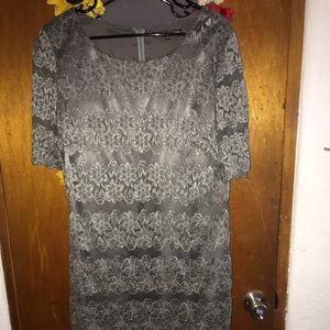 Dillard’s grey dress